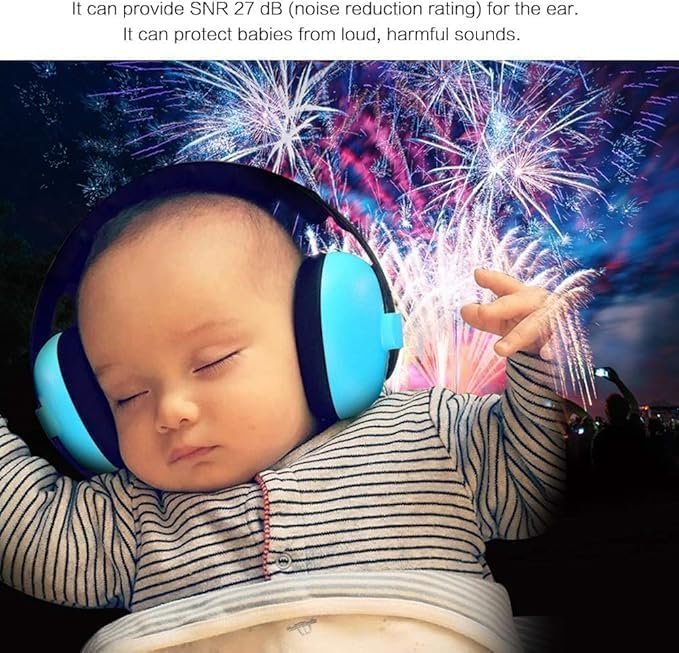 Abafador Ouvido Autismo Bebê Ruído Kids